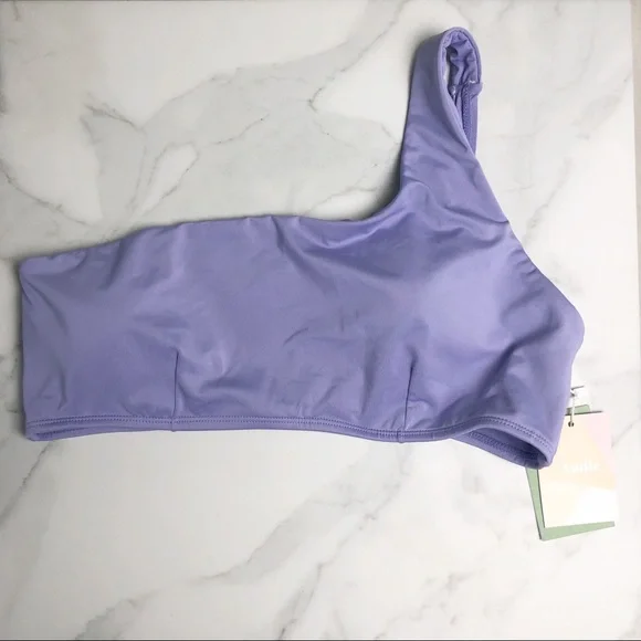 Andie Wynwood Bikini Top Purple Lavender Size L NWT - Picture 2 of 10